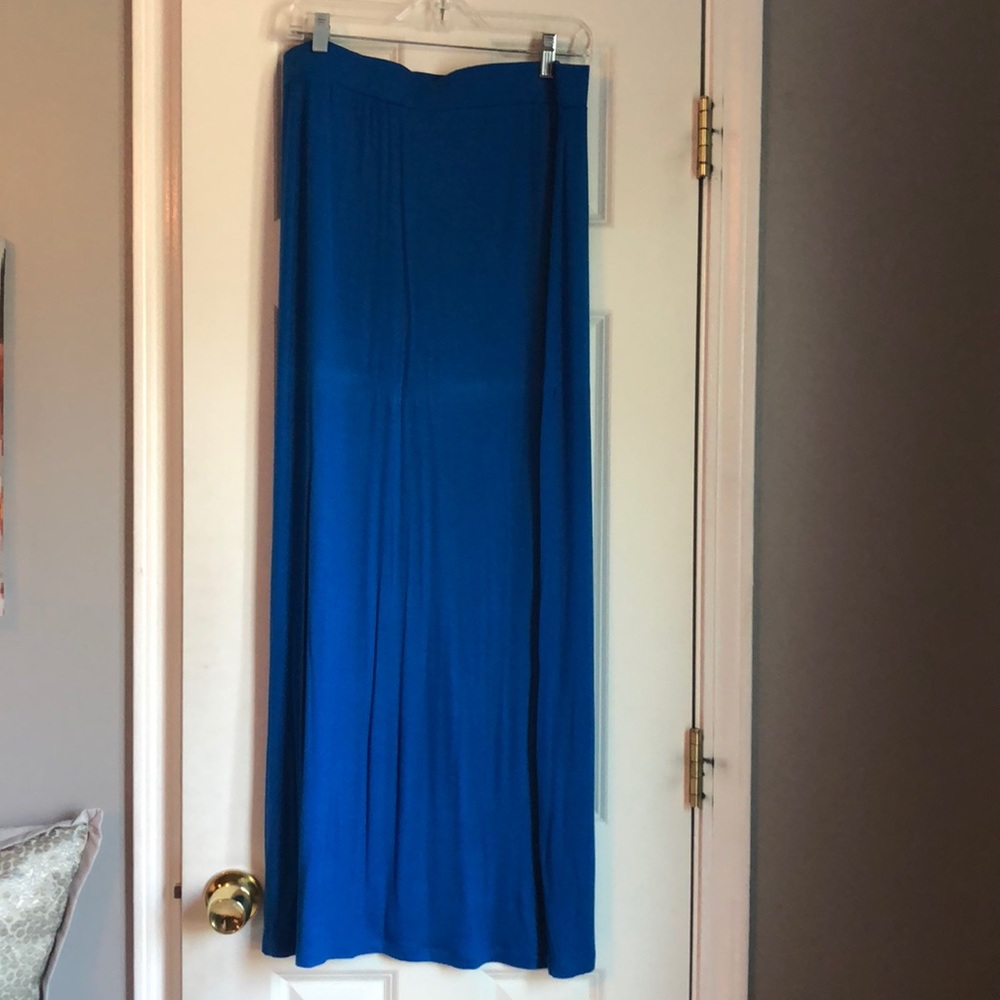 NWT Royal Blue Maxi Skirt